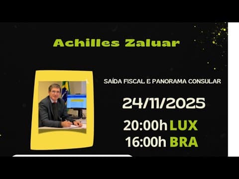 TA IN KASA #4 EP 193 CONSUL GERAl DO BRASIL NA BELGICA ACHILES ZALUAR